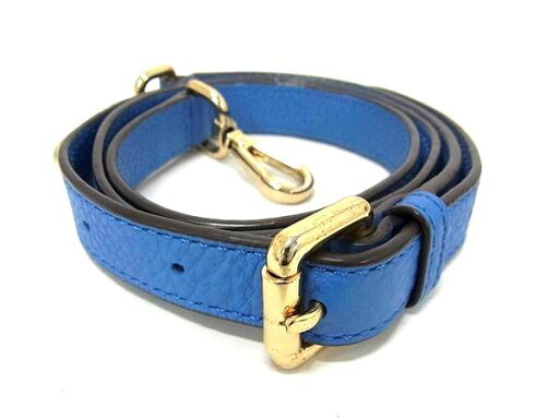 ■美品■ MICHAEL KORS マイケルコース レザー バッグ用 ショルダーストラップ 斜め掛け 肩掛け ブルー系 BI0487 ■美品■ MICHAEL KORS マイケルコース レザー バッグ用 ショルダーストラップ 斜め掛け 肩掛け ブルー系 BI0487