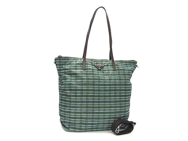 楽天市場】prada ナイロン チェック トートの通販 楽天市場】prada ナイロン チェック トートの通販