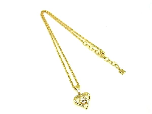 Other - ■美品■ NINA RICCI ニナリッチ ハート ネックレス ペンダント アクセサリー レディース ゴールド系 DH7167