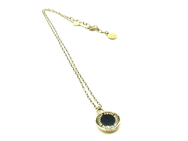 MARC JACOBS マークジェイコブス ネックレス ペンダント レディース メンズ ゴールド系×ブラック系 DL7939
