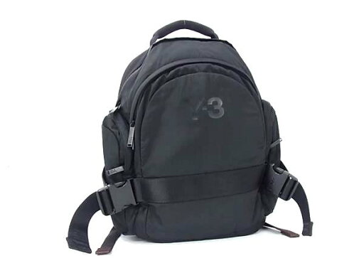 ■新品同様■ Y-3 ワイスリー ヨウジヤマモト ナイロン リュックサック バックパック デイパック メンズ ブラック系 FJ6922 ■新品同様■ Y-3 ワイスリー ヨウジヤマモト ナイロン リュックサック バックパック デイパック メンズ ブラック系 FJ6922