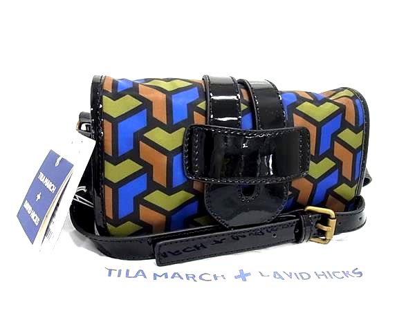 ■新品■未使用■ TILA MARCH ティラマーチ ナイロン クロスボディ ショルダーバッグ 斜め掛けかばん ブラック系 FN5562 楽天市場】□新品□未使用□ TILA MARCH ティラマーチ ナイロン クロス