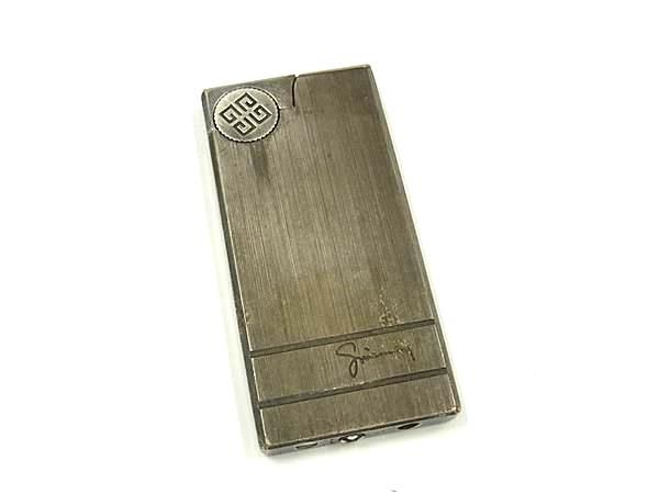 GIVENCHY ジバンシィ 高級ライター ローラーガスライター 喫煙グッズ 喫煙具 メンズ レディース シルバー系 DI7938