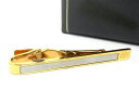 dunhill ダンヒル ネクタイピン タイピン アクセサリー ビジネス 紳士 メンズ シルバー系×ゴールド系 DE9736 冠婚葬祭 結婚式 葬式(4)