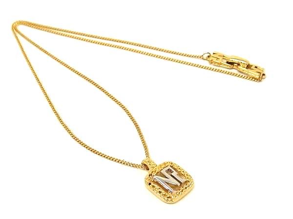 SWAROVSKI - ■美品■ NINA RICCI ニナリッチ ロゴモチーフ ネックレス ペンダント アクセサリー レディース ゴールド系 DF2387