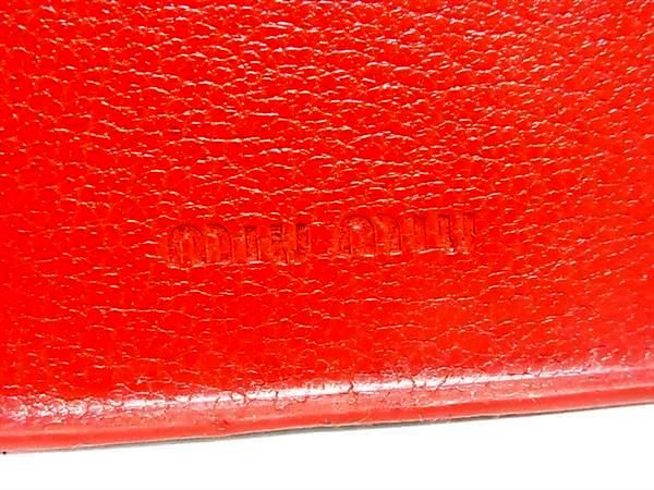 miumiu ミュウミュウ レザー ハート iPhone X/XS 対応 アイフォンケース スマホケース レディース ブルー系×ゴールド系 DF5074