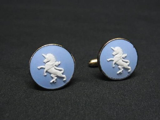 WEDGWOOD ウェッジウッド カフスリンクス カフスボタン アクセサリー ビジネス 紳士 メンズ ブルー系×ゴールド系 DF7715 WEDGWOOD ウェッジウッド カフスリンクス カフスボタン アクセサリー ビジネス 紳士 メンズ ブルー系×ゴールド系 DF7715