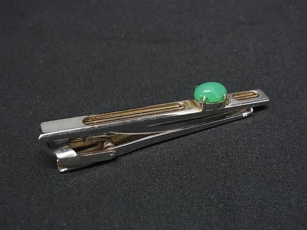 Lion Star ライオンスター SV850 カラーストーン ネクタイピン タイクリップ アクセサリー 紳士 メンズ..