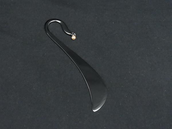 乐天商城 - ■美品■ MIKIMOTO ミキモト 本真珠 アコヤ真珠 パール 約4mm ブックマーカー しおり 栞 レディース メンズ シルバー系 DL0759