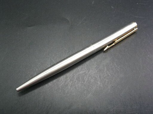 ■美品■ PARKER パーカー ボールペン ツイスト式 筆記用具 文房具 ステーショナリー シルバー系×ゴールド系 DE2849 ■美品■ PARKER パーカー ボールペン ツイスト式 筆記用具 文房具 ステーショナリー シルバー系×ゴールド系 DE2849