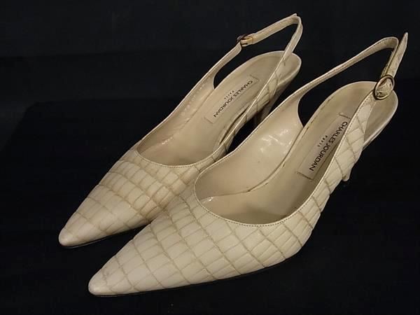 ✨️美品✨️CHARLES JOURDAN 牛革製 パンプス 23cm 【楽天市場 