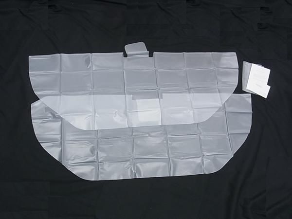 ■新品同様■ HERMES エルメス バーキン35 バーキン40 オータクロア32 専用 No.5 レインカバー レイングッズ 雨具 クリア DL8430(4.0)