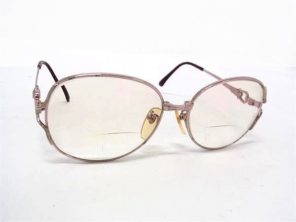YVESSAINTLAURENT イヴサンローラン 30-1681 55□15 135 度入り メガネ めがね 眼鏡 メンズ レディース ピンク系×ボルドー系 DL9799