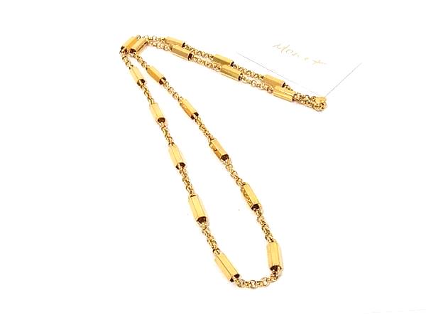 ■美品■ MONET モネ ネックレス ペンダント アクセサリー レディース ゴールド系 DM1585