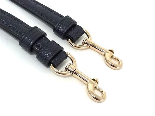 ■新品同様■ COACH コーチ レザー バッグ用 ショルダーストラップ 肩掛け用 斜め掛け用 メンズ レディース ネイビー系 FC8322