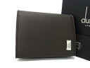 ■新品■未使用■ dunhill ダンヒル レザー コインケース コインパース 小銭入れ ブラウン系 AY8210(4)