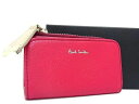 ■美品■ Paul Smith ポールスミス レザー ハート 4連 キーケース コインケース 鍵入れ 小銭入れ レディース ピンク系 FB3191