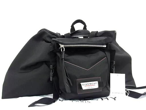 ■新品■未使用■ GIVENCHY ジバンシィ ウイング ダウンタウン ナイロン リュックサック バックパック ブラック系 FE2955 ■新品■未使用■ GIVENCHY ジバンシィ ウイング ダウンタウン ナイロン リュックサック バックパック ブラック系 FE2955