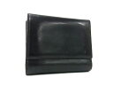 ■美品■ FURLA フルラ レザー 三つ折り 財布 ウォレット 札入れ 小銭入れ カード入れ レディース ブラック系 DH4383