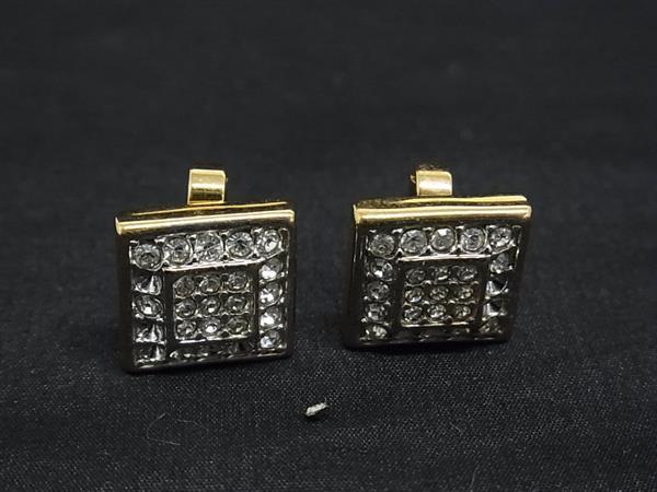 Other - NINA RICCI ニナリッチ ラインストーン クリップ式 イヤリング アクセサリー レディース ゴールド系 DI1342