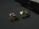 ■新品同様■ TATEOSSIAN タテオシアン ギアガーデン カフリンクス カフスボタン アクセサリー 紳士 メンズ シルバー系 FC9957 冠婚葬祭 結婚...