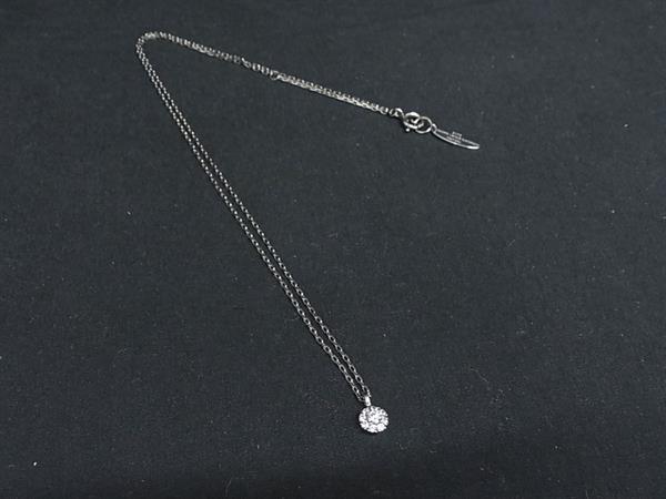 樂天商城 - 4℃ ヨンドシー SV925 ラインストーン ネックレス ペンダント アクセサリー レディース シルバー系 DM2004