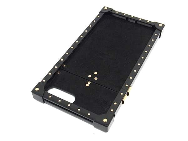 ■美品■ LOUIS VUITTON ルイヴィトン M67259 モノグラム アイトランク iPhone7plus/8plus 対応 アイフォンケース ブラウン系 BL4327