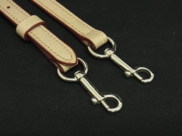 ■美品■ COACH コーチ レザー バッグ用 ショルダーストラップ 肩掛け 斜め掛け レディース グレージュ系 FD7782