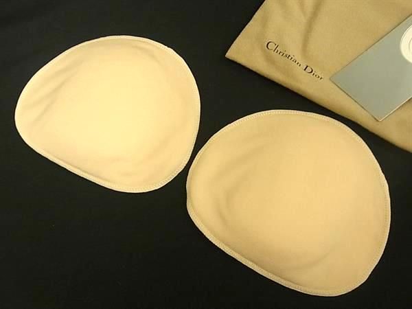 ■新品■未使用■ ChristianDior クリスチャンディオール ポリエステル100％ ブラパッド ブラカップ レディース ベージュ系 DD7077