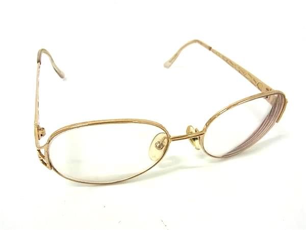 ChristianDior クリスチャンディオール 2928A 48 度入り サングラス 眼鏡 めがね メンズ レディース ゴールド系 DJ2587