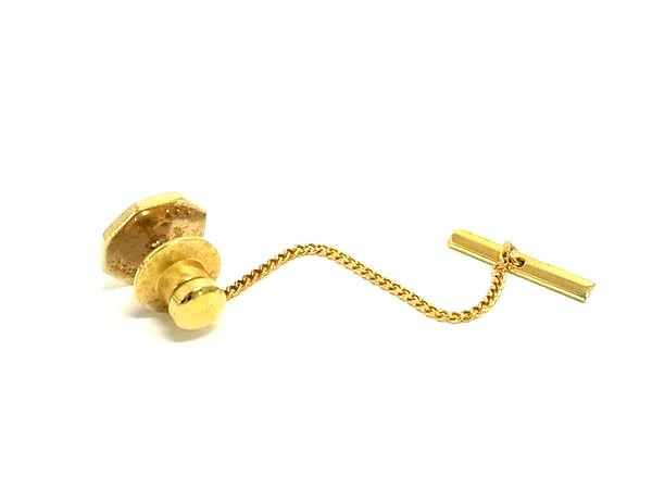 Burberrys バーバリーズ ネクタイピン アクセサリー ビジネス 紳士 メンズ レディース ゴールド系×ネイビー系 DM5 ypeace2015-10081033 pleasure-Store 楽天市場店 サンプル画像2