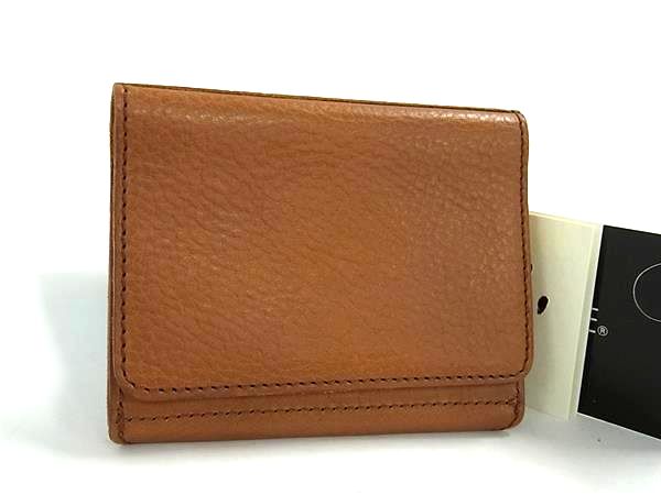 C, D, T, R, W - ■極美品■ PRARE プレリー レザー カードケース コインケース コインパース カード入れ 小銭入れ メンズ ブラウン系 BQ4274