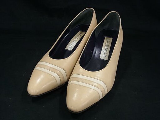 GIVENCHY ジバンシィ レザー ヒール パンプス 表記サイズ 36 (約23cm) 靴 シューズ レディース ベージュ系 DI5901 GIVENCHY ジバンシィ レザー ヒール パンプス 表記サイズ 36 (約23cm) 靴 シューズ レディース ベージュ系 DI5901