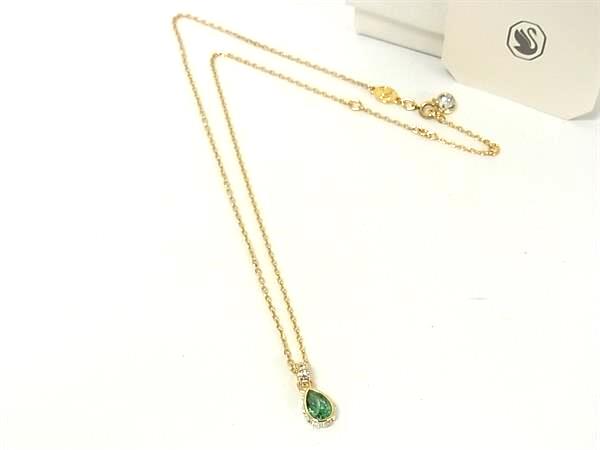 樂天商城 - ■新品■未使用■ SWAROVSKI スワロフスキー ラインストーン ネックレス ペンダント アクセサリー ゴールド系 BP2391