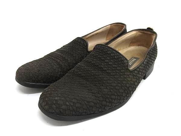 BALLY バリー レザー ローファー 表記サイズ 7(日本サイズ 約25cm) 靴 シューズ メンズ ブラック系 DM2232