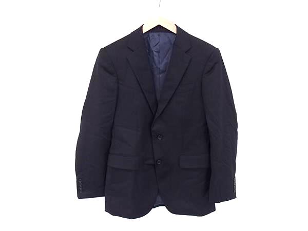 ■美品■ TAKEO KIKUCHI タケオキクチ ウール100％ ジャケット アウター 上着 表記サイズ M 洋服 メンズ ネイビー系 DL5314