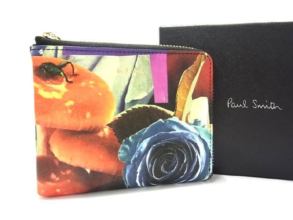 paul smith ポールスミス 花柄長財布 Paul Smith（ポール・スミス） 財布 長財布 二つ折り レディース 花柄
