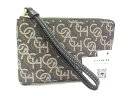 ■新品■未使用■ COACH コーチ CF548 PVC ポーチ マルチケース 小物入れ メンズ レディース グレー系 BG1610(4)
