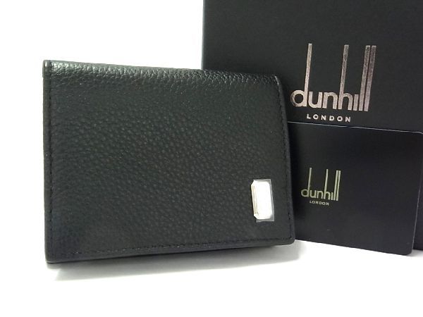 ダンヒル ■新品■未使用■ dunhill ダンヒル レザー コインケース コインパース 小銭入れ メンズ ブラック系 CA9431