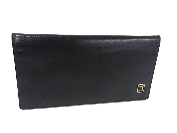 dunhill ダンヒル レザー 二つ折り 長�