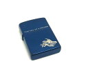 ZIPPO ジッポー 2004年製 高級ライター オイルライター 喫煙グッズ 喫煙具 レディース メンズ ブルー系 DH4589