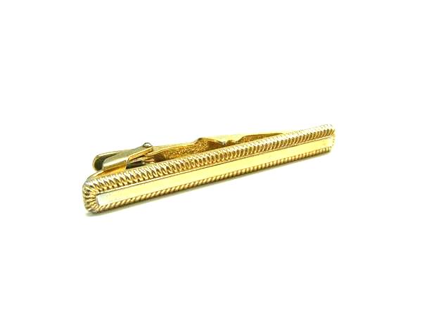 ChristianDior クリスチャンディオール タイピン タイクリップ アクセサリー 紳士 ビジネス メンズ ゴールド系 DN1046