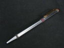 ■美品■ WATERMAN ウォーターマン ノック式 ボールペン 筆記用具 文房具 ステーショナリー メンズ レディース シルバー系 DF9505
