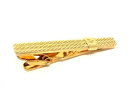 ■美品■ ChristianDior クリスチャンディオール ネクタイピン タイクリップ アクセサリー ビジネス 紳士 メンズ ゴールド系 DG3879 冠婚葬...