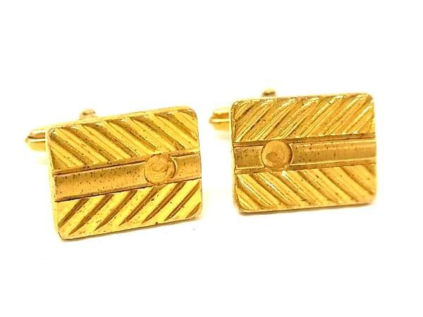 dunhill ダンヒル カフスボタン カフスリンクス アクセサリー ビジネス 紳士 メンズ ゴールド系 DG1846 冠婚葬祭 結婚式 葬式