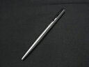 ■美品■ PARKER パーカー ツイスト式 ボールペン 文房具 筆記用具 ステーショナリー レディース メンズ シルバー系 DF5490