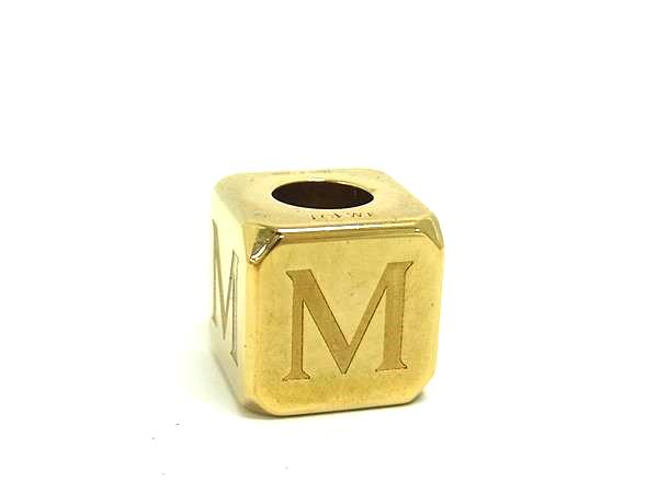 乐天商城 - LOEWE ロエベ パーソナライズチャーム ダイス M アクセサリー メンズ レディース ゴールド系 DN0046