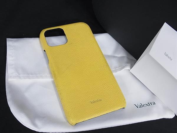 樂天商城 - Valextra ヴァレクストラ レザー iPhone11 Pro対応 アイフォンケース スマホケース レディース イエロー系 BN3980