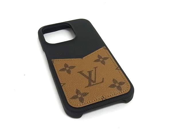 乐天商城 - ■極美品■ LOUIS VUITTON ルイヴィトン M82889 モノグラムリバース バンパー iPhone15Pro 対応 アイフォンケース ブラウン系 FY0515