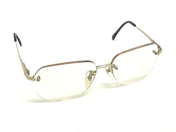 GIVENCHY ジバンシィ 度入り メガネ めがね 眼鏡 レディース メンズ シルバー系 DP0299